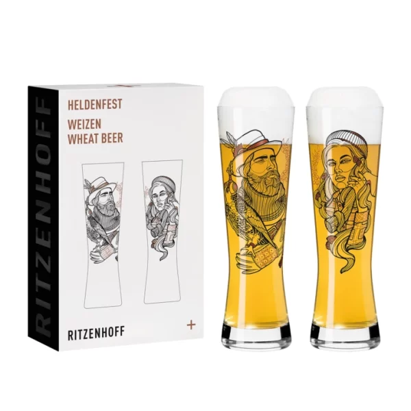 Set 2 bicchieri da birra Heldenfest Ritzenhoff