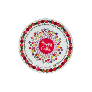 Piatto da dolce Happycake Derriere la Porte